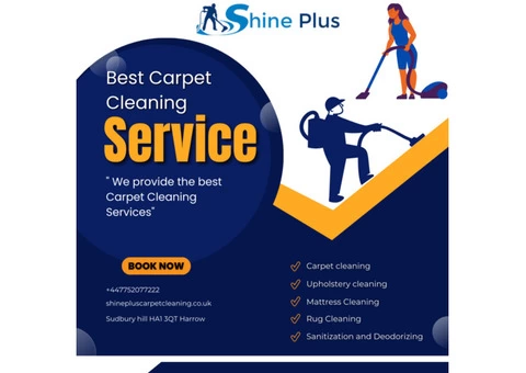 Shine Plus Carpet Cleaning Services in UK - 3/4