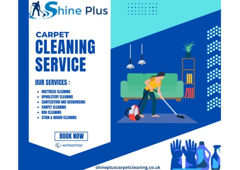 Shine Plus Carpet Cleaning Services in UK - 4/4