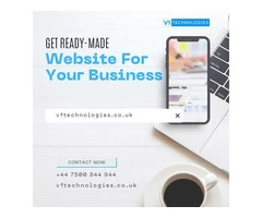 Get ready-made website for your business from V1 Technologies