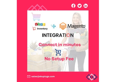 Zoho Inventory Magento 2 integration: sync products and orders