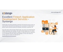 Excellent Fintech Application Development Services - Systango