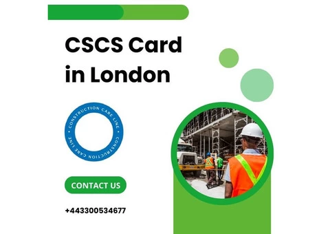 CSCS Card in London