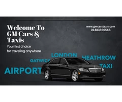 Affordable & Reliable Taxi From Gatwick Airport to Guildford