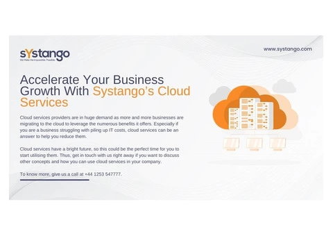 Accelerate Your Business Growth With Systango’s Cloud Services