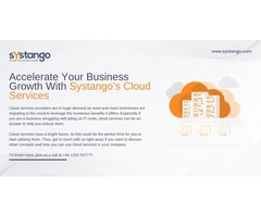 Accelerate Your Business Growth With Systango’s Cloud Services
