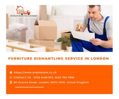 Furniture Dismantling Service in London - AnQ Movers