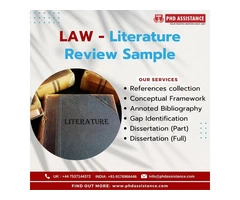 Literature review Sample work – PhD Assistance