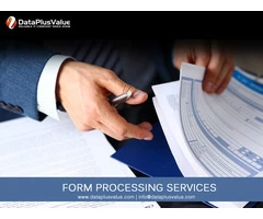 Any Type of Form Processing Project is Handled