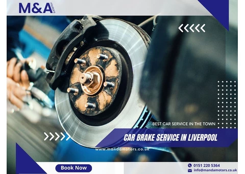 Brake Pad Replacement & Repairs in Liverpool - M and A Motors