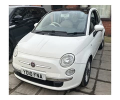 2010 FIAT 500 lounge, Huge Spec, 1YR MOT, New Tyres / Battery