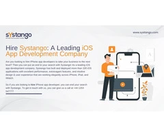 Hire Systango: A Leading iOS App Development Company