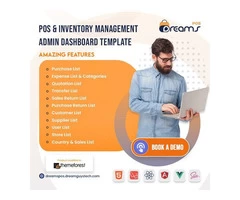 DreamsPOS - POS & Inventory Management Admin Dashboard Template