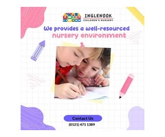 Inglenook Children’s Nursery provides a well-resourced nursery environment