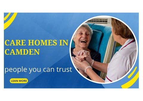 Care homes in Camden: people you can trust