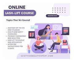 Online Lash Lift Course Including Full Kit