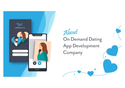 About on demand dating app development company