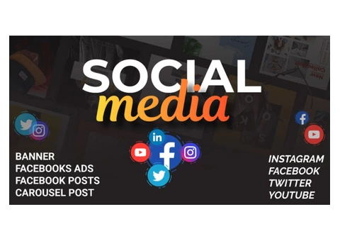 Top Quality Social Media Banners, Ads & Posts on Offer