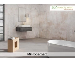 The great benefits of microcement: - ECO PORCELAIN