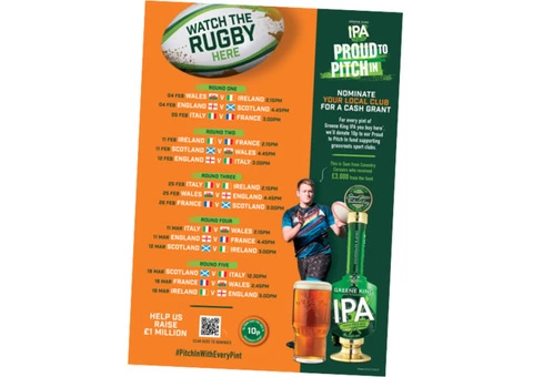 Six Nations Live Screening at The Cambridge - Brook Pub, Cambridge