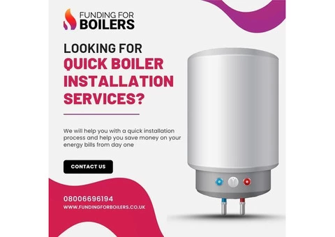 Boiler Company in Chryston - Funding for Boilers