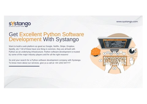 Get Excellent Python Software Development With Systango