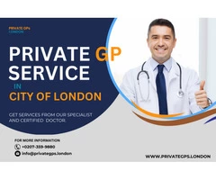 Undergo Checkup by Our Private GP In the City of London