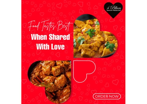 The 4 Pillars Tandoori Restaurant | indian restaurant near me | indian takeaway near me