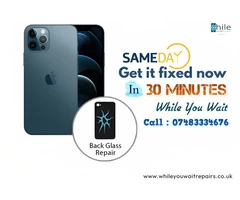 Apple iPhone Back Glass/Rear Glass Replacement Service London