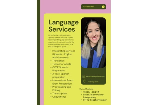 Spanish - English Language Solutions