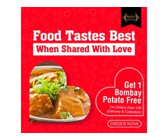 Ruhits Indian Cuisine |  Get 1 Bombay Potato Free