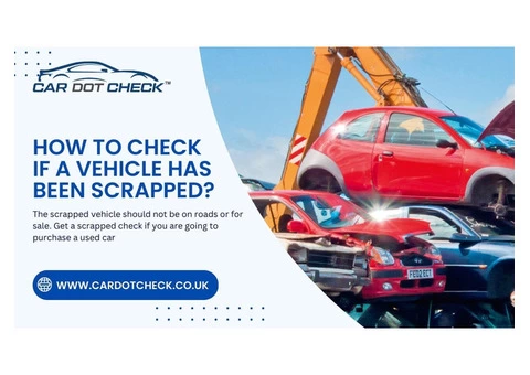 Check If A Car Has Been Scrapped