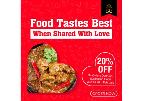 Nawabi Voj | 20% Off On Orders Over £20 (Collection Only) Valid till 31st March 2023