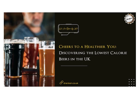 Cheers to a Healthier You: Discovering the Lowest Calorie Beers in the UK