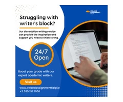 Affordable and Best Dissertation writing service in Ireland