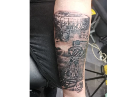 Tattoo Colour Work in Reading