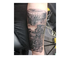 Tattoo Colour Work in Reading