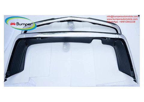 Mercedes Benz EU SL107 SLC year (1971-1989) full set chrome new bumper. - 4/4