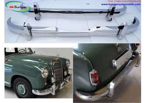 Mercedes Ponton 4 cylinder W120 W121 bumpers (1953-1959): 180, 180A, 180D, 190, 190D