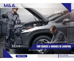 Your Professional Car Service Garage in Liverpool - M and A Motors