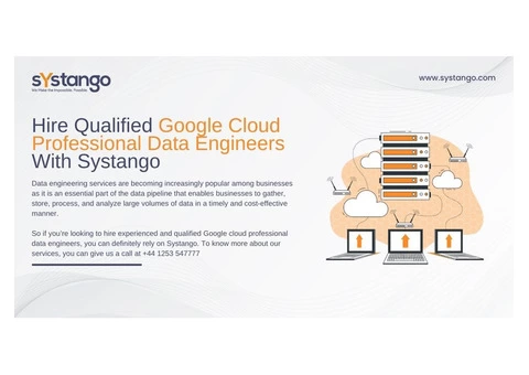 Hire Qualified Google Cloud Professional Data Engineers With Systango
