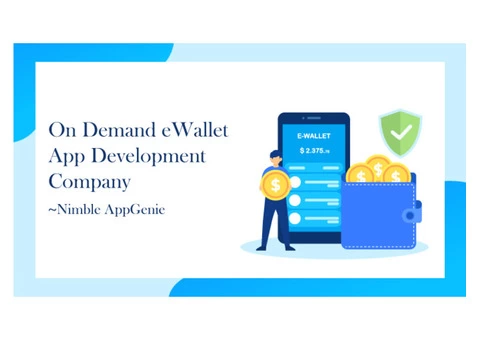 On demand ewallet app development company- Nimble AppGenie