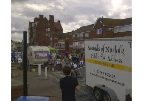 Make Your Fete Unforgettable with Sounds of Norfolk's PA System Hire