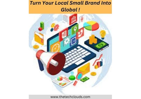 Turn Your Local  Small Brand Into Global !