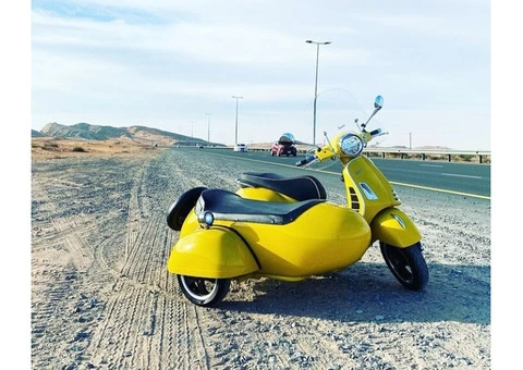 Sidecar Kit For Vespa Piaggio - 1/5