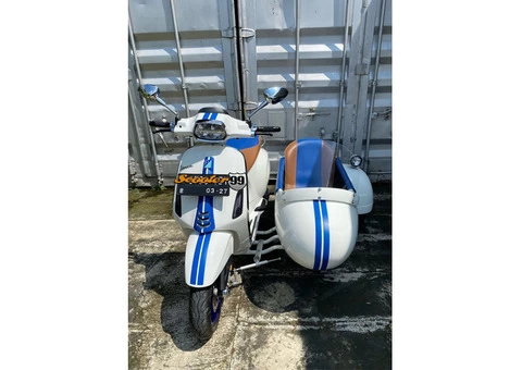 Sidecar Kit For Vespa Piaggio - 4/5