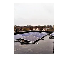 Solar panel installation, Westminster