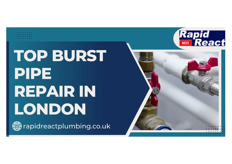 Top Burst Pipe Repair In London