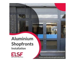Get high performing and high- quality Aluminum Shop Front Doors