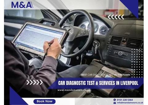 Car Diagnostic in Liverpool - M and A Motors
