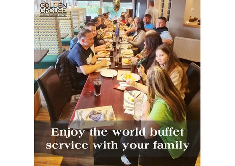 Enjoy The World Buffet Service With Your Family